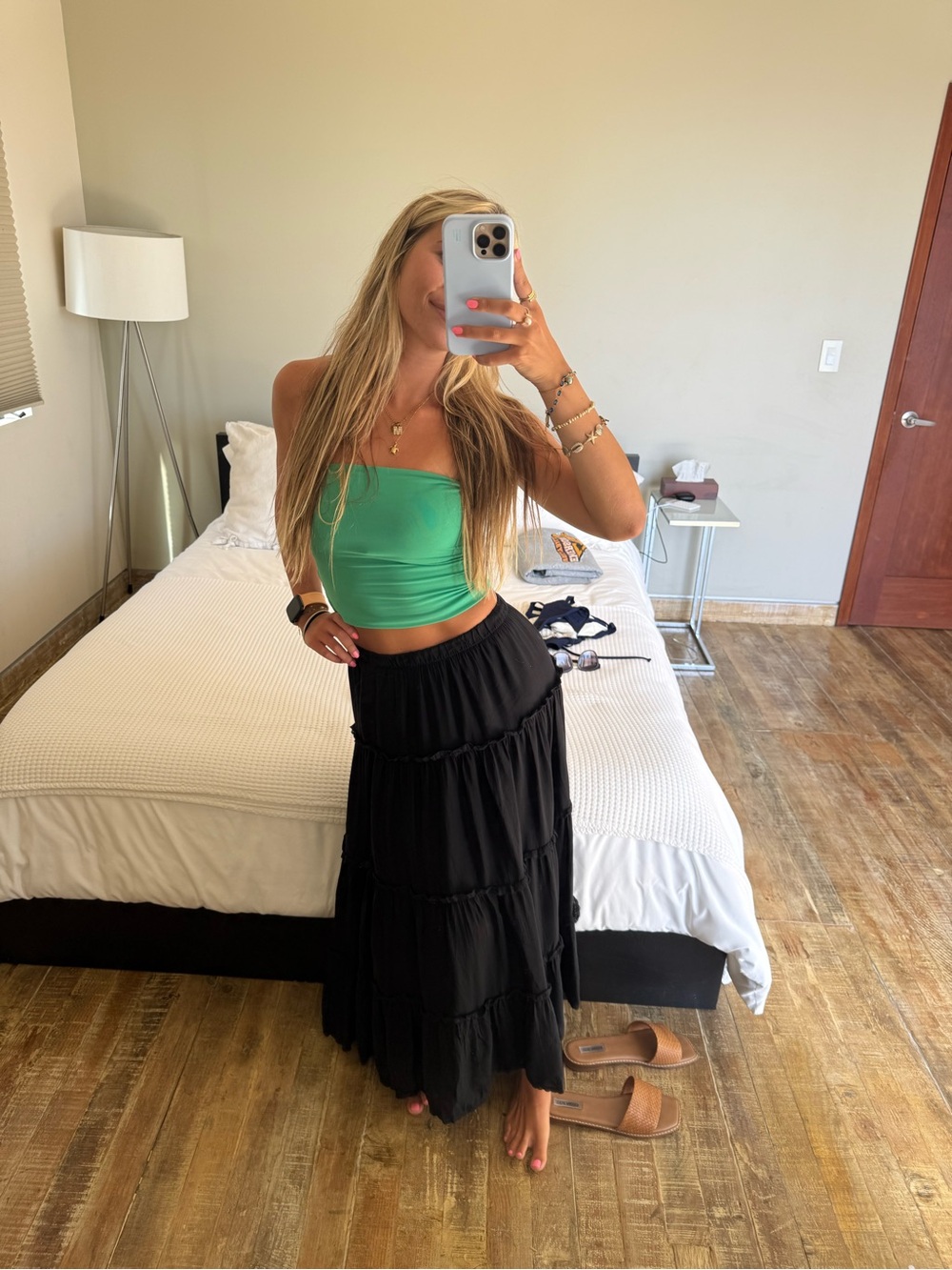 Aritzia Black Maxi Skirt - Picture 2 of 3